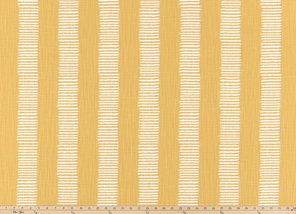 Modern Single Fold Valance in Dash Print of Grey and White or Yellow and White on Premium Cotton Linen, Fully Lined, Custom Made Curtains