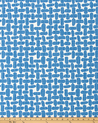 Faux Roman Shade Valance in Blues and Greens on 100% Premium Cotton Fabric, Custom Made, Fully Lined Valance