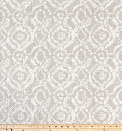 Faux Roman Shade Valance in Braylon French GreyTrellis Print, Custom Made in 100% Cotton Slub Canvas, Fully Lined, Kitchen Valance Curtains