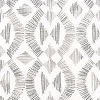 Straight Custom Valance in Grey and White Graphic Print, Fully Lined, 100% Cotton,  Custom Made Valance, Curtains, Flat Valance, Bruno