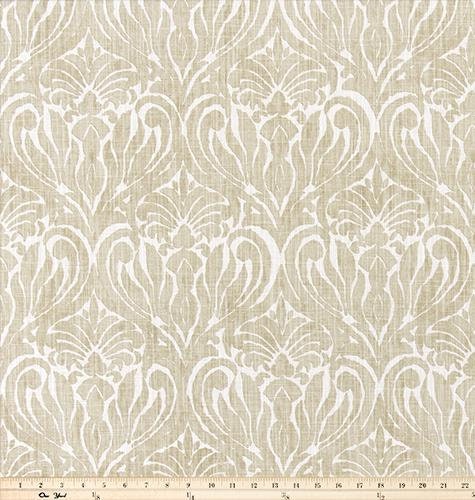 Faux Roman Shade Valance in French Grey or Ecru Beige and White Print, 100% Cotton Slub Fabric, Custom Made, Fully Lined