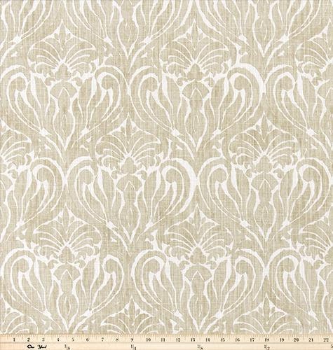 Faux Roman Shade Valance in French Grey or Ecru Beige and White Print, 100% Cotton Slub Fabric, Custom Made, Fully Lined