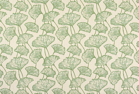 Modern Single Fold Roman Valance in Doris Tendril Green in Premium 100% cotton Fabric, Fully Lined, Custom Made Curtain Valance