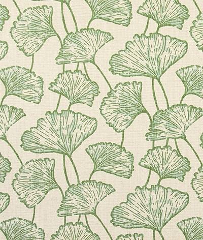 Modern Single Fold Roman Valance in Doris Tendril Green in Premium 100% cotton Fabric, Fully Lined, Custom Made Curtain Valance