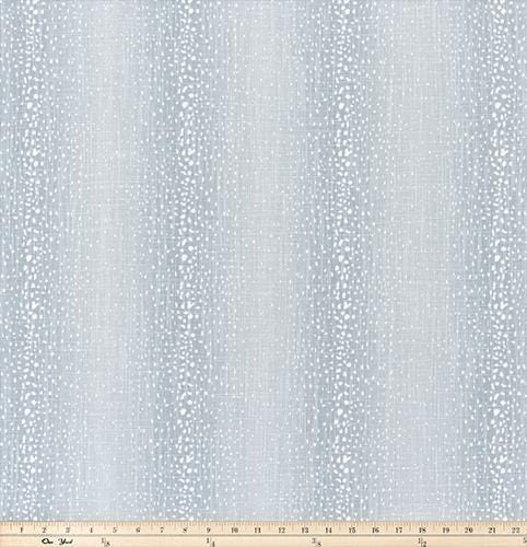 Modern Single Fold Roman Valance in Antelope Print of Blue and White or Taupe and White Print, Fully Lined, 100% Cotton Window Treatments