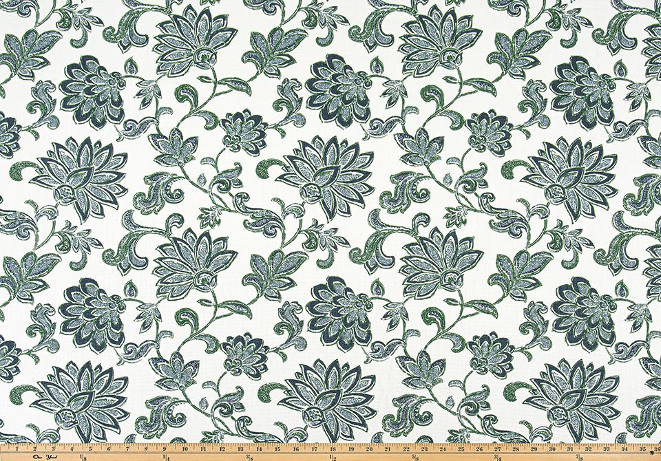 Modern Single Fold Roman Valance in Florence Grove Fabric in Premium Cotton Linen, Fully Lined, Custom Made Curtains