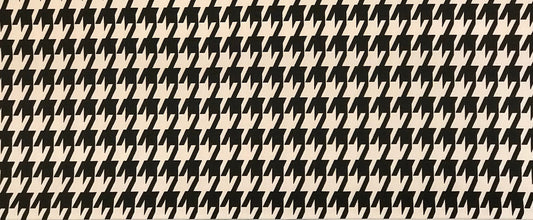 Straight Valance Custom Made in Black and White Houndstooth Print, Fully Lined, Modern Farmhouse Window Treatments, Custom Curtains