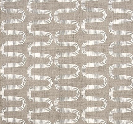 Faux Roman Shade Valance in French Grey or Ecru Beige and White Print, 100% Cotton Slub Fabric, Custom Made, Fully Lined, Valance Curtains