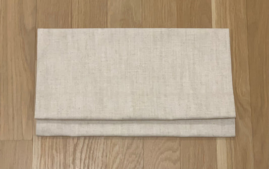 Modern Single Fold Roman Valance in Premium Block Print of Greens and White on 100% Cotto, Fully Lined, Custom Made Window Treatments