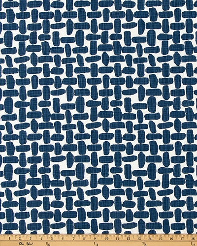 Straight Valance Custom Made in Shades of Grey Lattice on Natural Backgroud, Fully Lined
